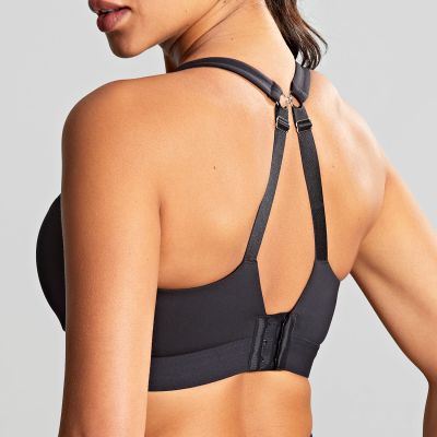 Panache Sport Endurance UW Non-Padded Sports Bra - Black Underwired, non-padded sports bra with racer back option. 60-90, D-M 5022-BLK