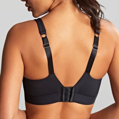Panache Sport Endurance UW Non-Padded Sports Bra - Black Underwired, non-padded sports bra with racer back option. 60-90, D-M 5022-BLK