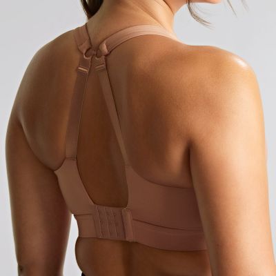 Panache Sport Endurance UW Non-Padded Sports Bra - Dusty Rose Underwired, non-padded sports bra with racer back option. 60-90, D-M 5022-DUE