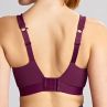 Panache Sport 5022B Endurance UW Non-Padded Sports Bra Berry-thumb Underwired, non-padded sports bra with racer back option. 60-90, D-M 5022B-BER
