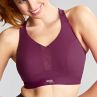Panache Sport 5022B Endurance UW Non-Padded Sports Bra Berry-thumb Underwired, non-padded sports bra with racer back option. 60-90, D-M 5022B-BER