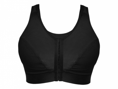 Enell Enell Lite Sports Bra Black Non-wired sports bra with front closure 00-8 NL-101-010