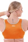 Enell Enell High Impact Sports Bra Pumpkin Spice-thumb Non-wired sports bra with front closure. 00-8 NL-100-800/PUS