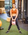 Enell Enell High Impact Sports Bra Pumpkin Spice-thumb Non-wired sports bra with front closure. 00-8 NL-100-800/PUS