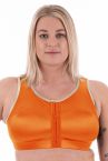 Enell Enell High Impact Sports Bra Pumpkin Spice-thumb Non-wired sports bra with front closure. 00-8 NL-100-800/PUS