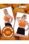 Enell Enell High Impact Sports Bra Pumpkin Spice-thumb Non-wired sports bra with front closure. 00-8 NL-100-800/PUS