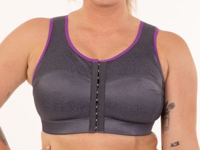 Enell Enell Sports Bra Purple Reign Non-wired sports bra with front closure 00-8 NL-100-521-AW21