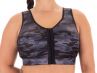 Enell Enell Sports Bra Black Camo-thumb Non-wired sports bra with front closure 00-8 NL-100-012-SS23