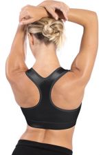 Enell Racer Back Sports Bra Black