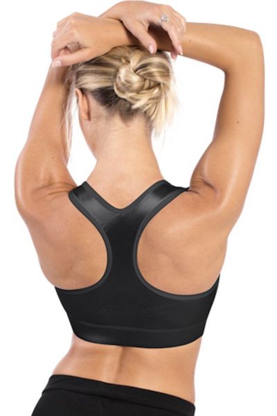 Enell Enell Racer Back Sports Bra Black Non-wired sports bra with front closure 00-8 NL-102-010