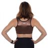 Enell Enell High Impact Sports Bra - Mocha Latte-thumb Non-wired sports bra with front closure. 00-8 NL-100-210/MOL