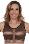 Enell Enell High Impact Sports Bra - Mocha Latte-thumb Non-wired sports bra with front closure. 00-8 NL-100-210/MOL