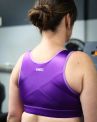 Enell Enell High Impact Sports Bra - Purple Pansy-thumb Non-wired sports bra with front closure. 00-8 NL-100-510/PUP