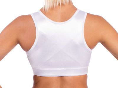 Enell Enell High Impact Sports Bra White Non-wired sports bra with front closure 00-8 NL-100-100