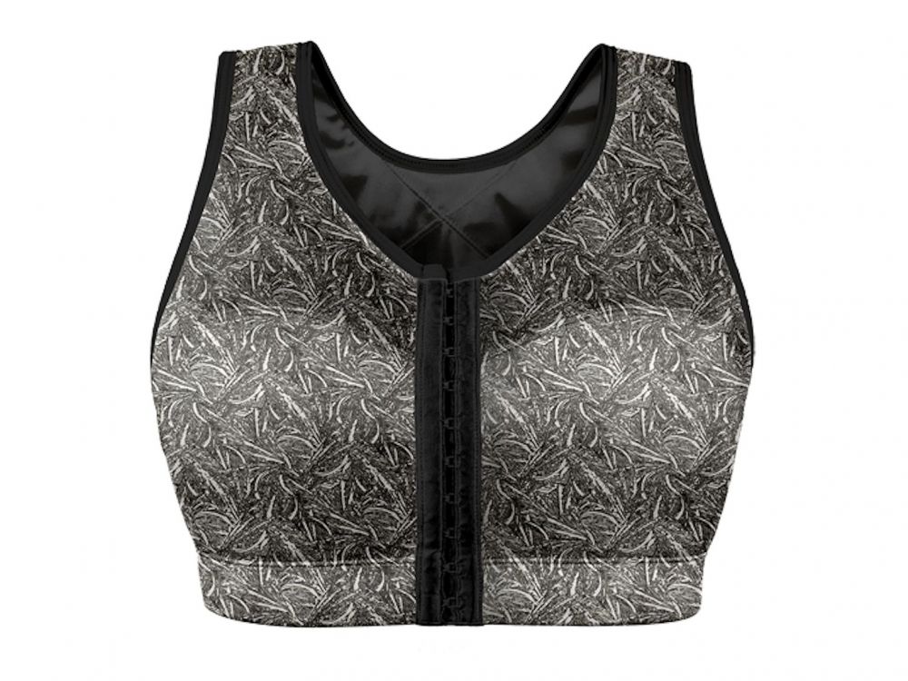 Enell Enell Sports Bra Silver Splash Lumingerie bras and underwear