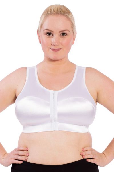 Enell Enell Sports Bra White Non-wired sports bra with front closure 00-8 NL-100-100