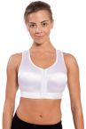 Enell Enell High Impact Sports Bra White-thumb Non-wired sports bra with front closure 00-8 NL-100-100