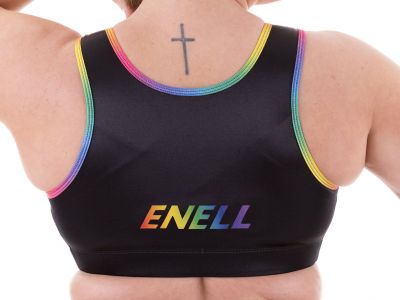 Enell Enell Sports Bra Pride Non-wired sports bra with front closure 00-8 NL-100-011-SS22