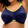 Elomi Energise UW NP Sports Bra - Navy-thumb Underwired non-padded sports bra. 70-100, D-O EL8041-NAVY