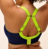 Elomi Energise UW NP Sports Bra - Navy-thumb Underwired non-padded sports bra. 70-100, D-O EL8041-NAVY