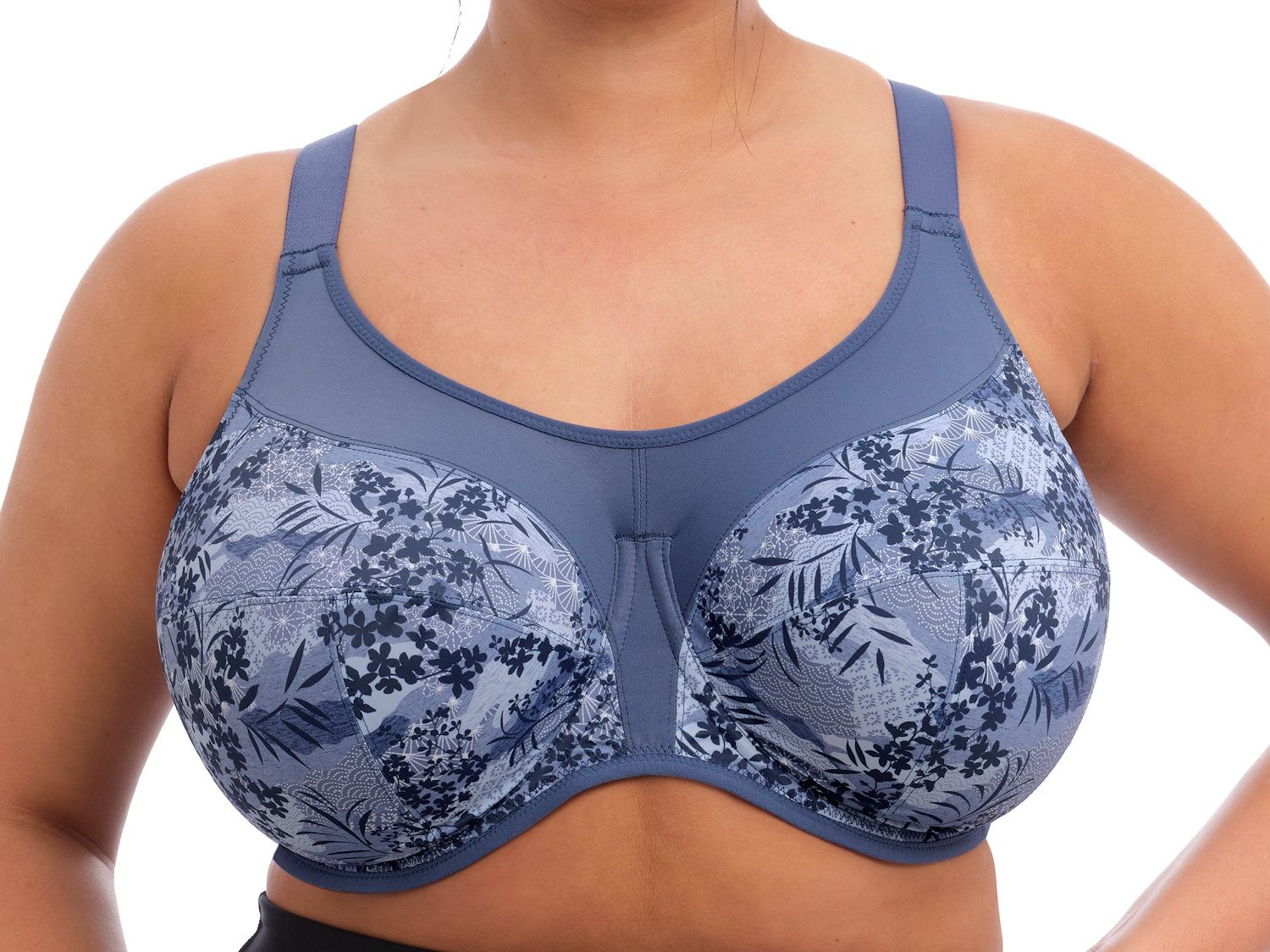 Masu Blue Longline Sports Bra - XS