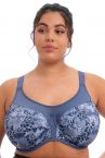 Elomi Energise UW Sports Bra Vintage Denim-thumb Underwired non-padded sports bra 70-100, D-O EL8042-VTD