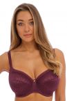 Envisage Soft Side Support Bra Mulberry