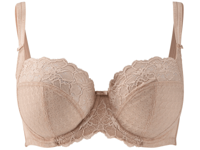 Panache Envy Full Cup Bra Chai Underwired non-padded balconette bra 65-85 D-K 7285