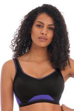 Epic Crop Top Sports Bra Electric Black