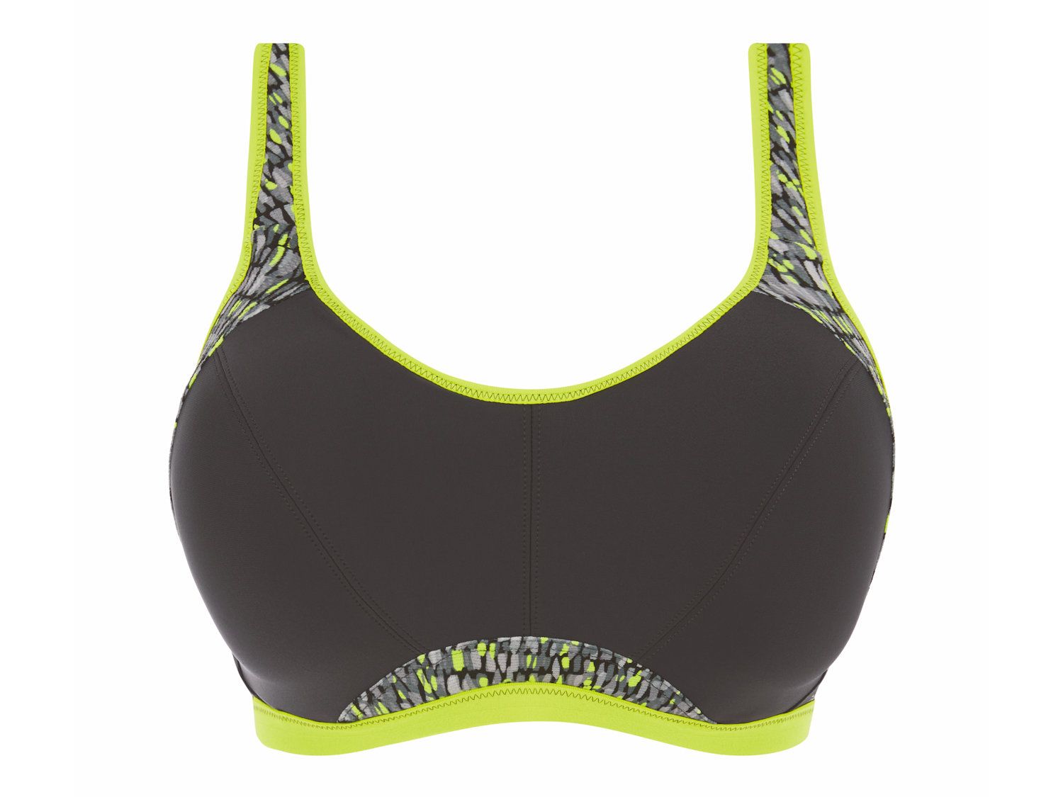 Freya Active Epic Crop Top Sports Bra Lime Twist Lumingerie bras and