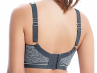 Freya Active Epic Crop Top Sports Bra Carbon-thumb Underwired padded sports bra with convertible straps 65-90, D-K AA4004-CON