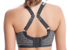 Freya Active Epic Crop Top Sports Bra Carbon-thumb Underwired padded sports bra with convertible straps 65-90, D-K AA4004-CON