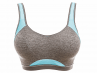 Freya Active Epic Crop Top Sports Bra Carbon-thumb Underwired padded sports bra with convertible straps 65-90, D-K AA4004-CON