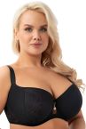 Gorsenia Erato UW P Balconette Black-thumb Underwired padded balconette bra. 65-95, D-K K962
