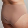 Sculptresse by Panache Esme Deep Brief Mocha Animal-thumb Normal rise, high leg brief. M/38 - 5XL/50 10924-MOA