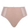 Sculptresse by Panache Esme Deep Brief Mocha Animal-thumb Normal rise, high leg brief. M/38 - 5XL/50 10924-MOA