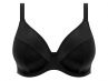 Elomi Essentials Plunge Swim Bra Black-thumb Underwired bikini bra 75-100, F-N ES7504-BLK
