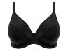 Elomi Essentials Plunge Swim Bra Black-thumb Underwired bikini bra 75-100, F-N ES7504-BLK