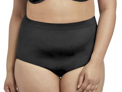 Elomi Essentials Classic Bikini Brief Black  42-52 ES7600-BLK