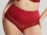 Sculptresse by Panache Estel High Waist Brief Raspberry-thumb High rise brief with soft stretch lace. 42-50 9684-RAY