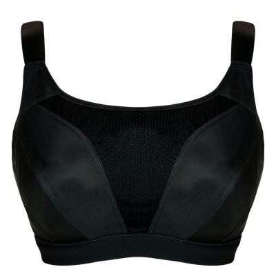Curvy Kate Every Move UW Sports Bra Black Underwired, non-padded high impact sports bra. 65-90, G-O CK-043113-BLK