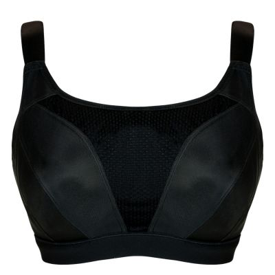 Curvy Kate Every Move UW Sports Bra Black Underwired, non-padded high impact sports bra. 65-90, G-O CK-043113-BLK