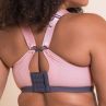 Curvy Kate Every Move UW Sports Bra - Blush & Charcoal-thumb Underwired, non-padded high impact sports bra. 65-95, G-O CK-043113-BUC