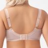 Gorsenia Evia UW Soft Bra - Beige-thumb Underwired, non-padded bra with mesh and lace decorations. 65-115, D-M K937-BEZ