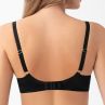 Gorsenia Evia UW Soft Bra Black-thumb Underwired, non-padded bra with mesh and lace decorations. 65-115, D-M K937-CZA