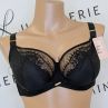 Gorsenia Evia UW Soft Bra Black-thumb Underwired, non-padded bra with mesh and lace decorations. 65-115, D-M K937-CZA