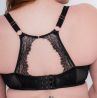 Scantilly by Curvy Kate Exposed UW Plunge Bra Black-thumb Underwired, non-padded sheer mesh plunge style bra. 65-85, E-L ST-011-101-BLK