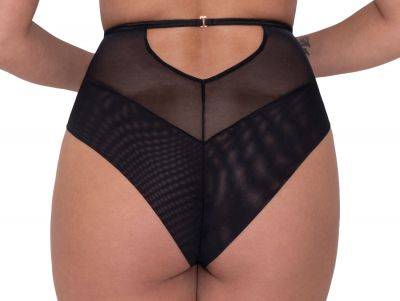 Scantilly by Curvy Kate Fallen Angel High Waist Brief Black  S-XL ST-012-208-BLK