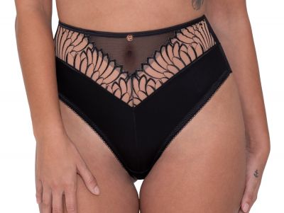 Scantilly by Curvy Kate Fallen Angel High Waist Brief Black  S-XL ST-012-208-BLK