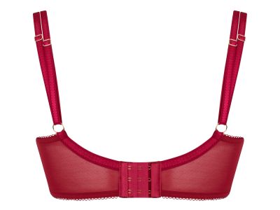 Scantilly by Curvy Kate Fallen Angel Balcony Bra Garnet Red ...